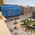 Open Square 2018: pohled z Rudolfina na FF UK